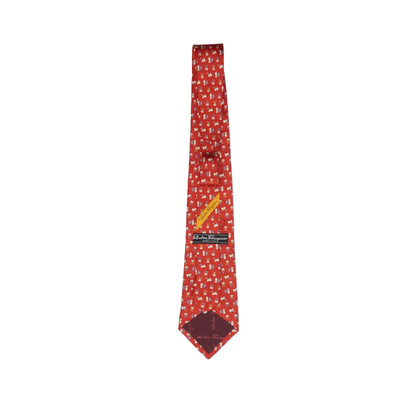 [OLD] Salvatore Ferragamo Animal Pattern Tie