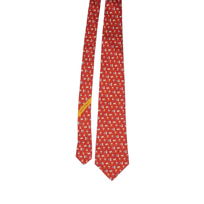 [OLD] Salvatore Ferragamo Animal Pattern Tie