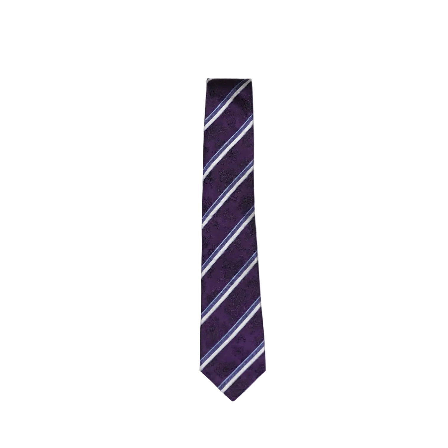 [apartir] Paisley Stripe Tie