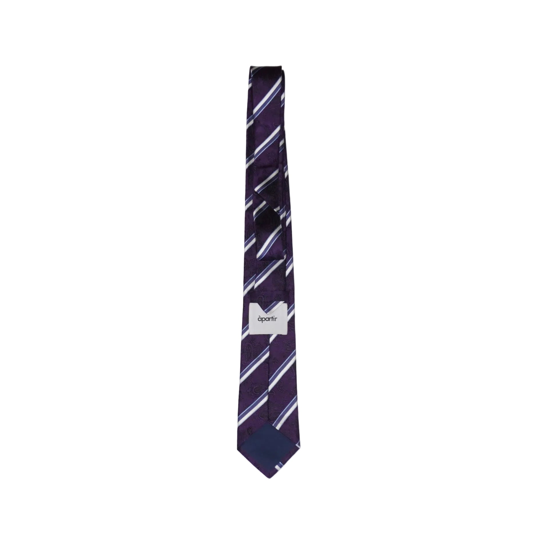 [apartir] Paisley Stripe Tie