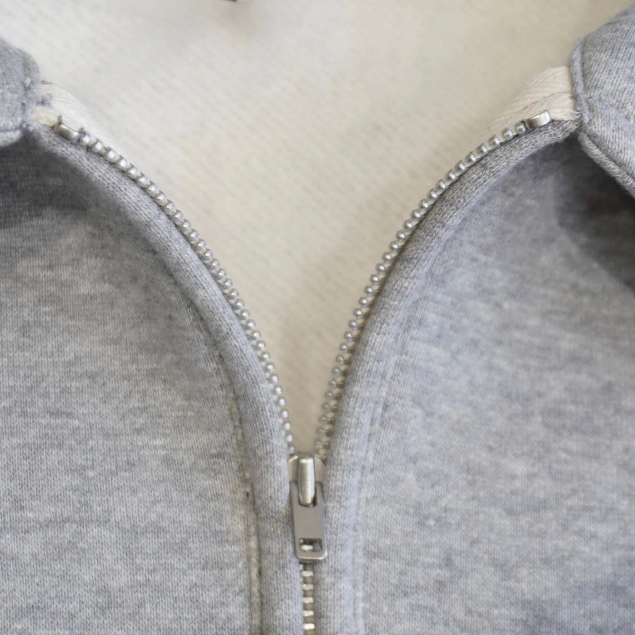 [SCYE BASICS] Fleece back Jersey Half Zip Sweat Shirt