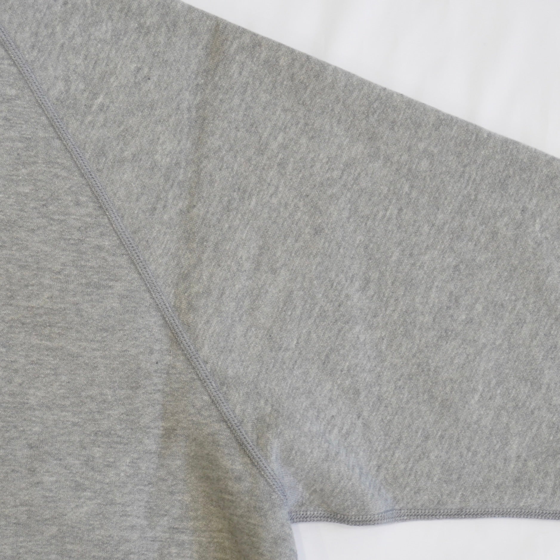 [SCYE BASICS] Fleece back Jersey Half Zip Sweat Shirt