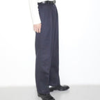 [SCYE] Loden Cloth Tailored Trousers サイ ワンタック ローデンクロス ワイド トラウザーズ - apartir Online Store アパルティール セレクトショップ