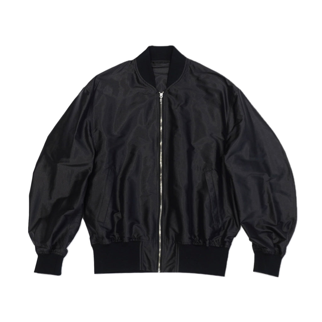 [SCYE] Silk Nylon Parachute Cloth Bomber Jacket
