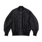 [SCYE] Silk Nylon Parachute Cloth Bomber Jacket