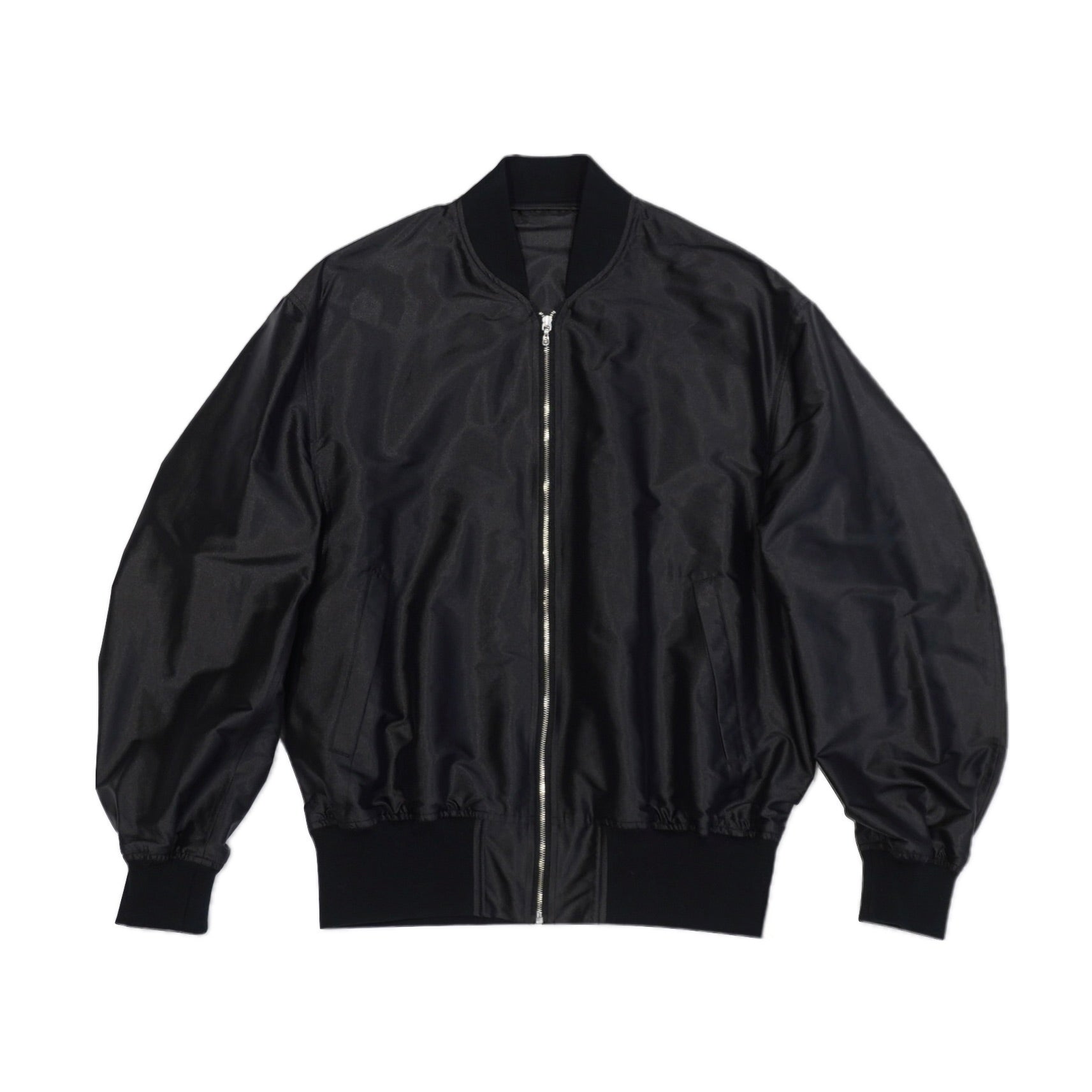 [SCYE] Silk Nylon Parachute Cloth Bomber Jacket
