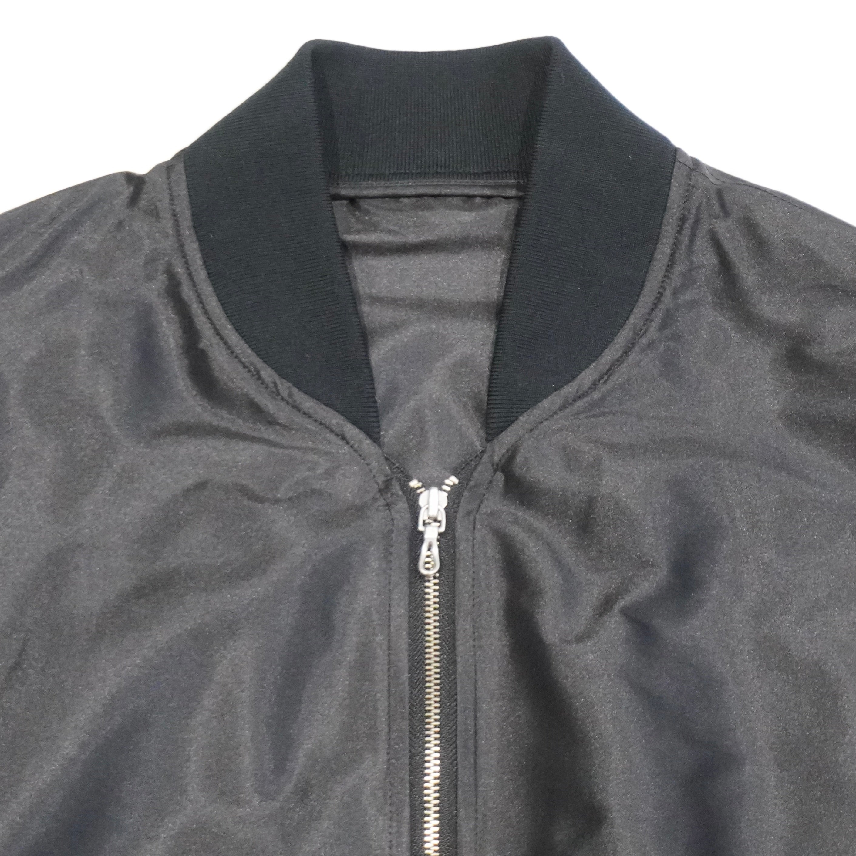 [SCYE] Silk Nylon Parachute Cloth Bomber Jacket