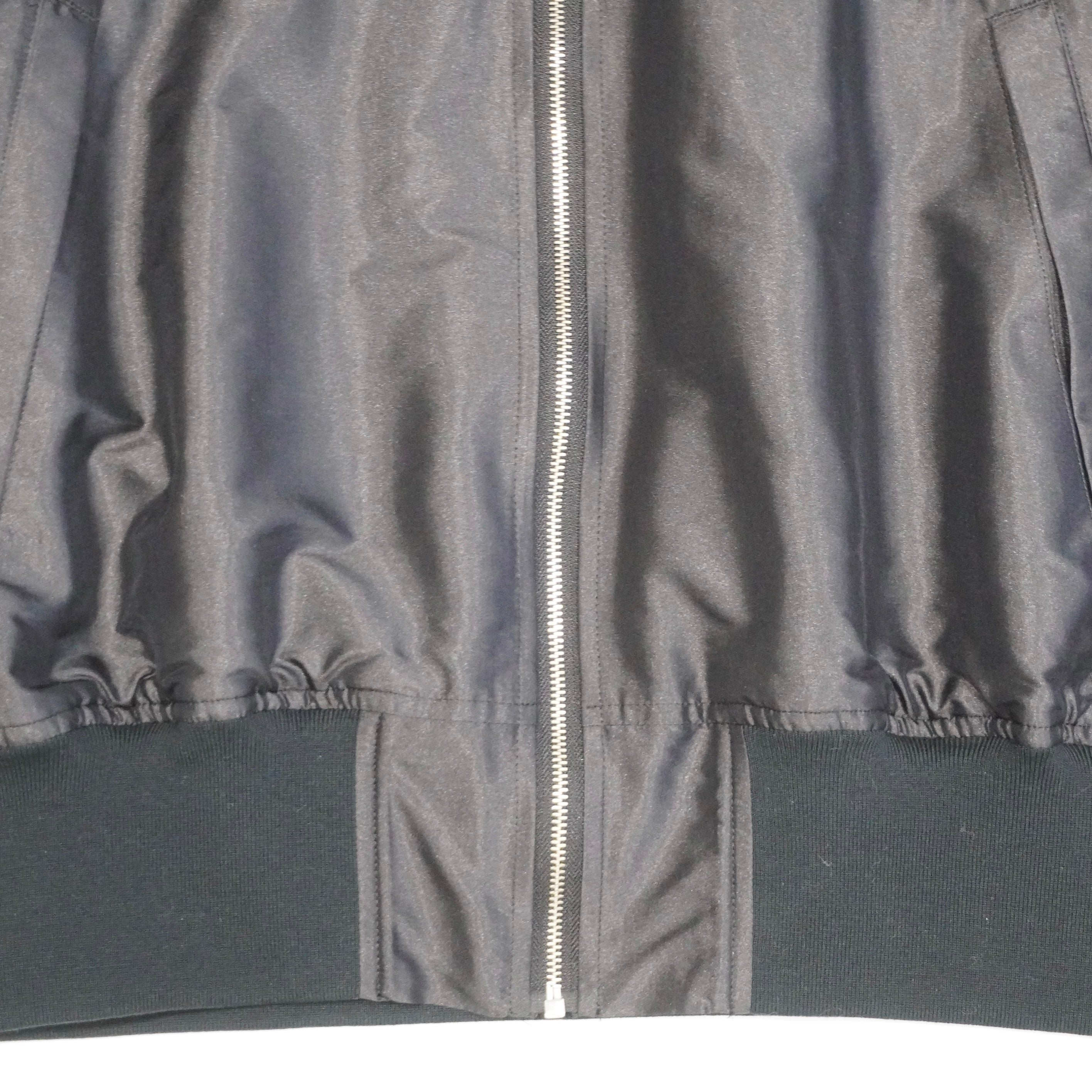 [SCYE] Silk Nylon Parachute Cloth Bomber Jacket