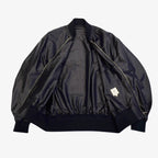[SCYE] Silk Nylon Parachute Cloth Bomber Jacket