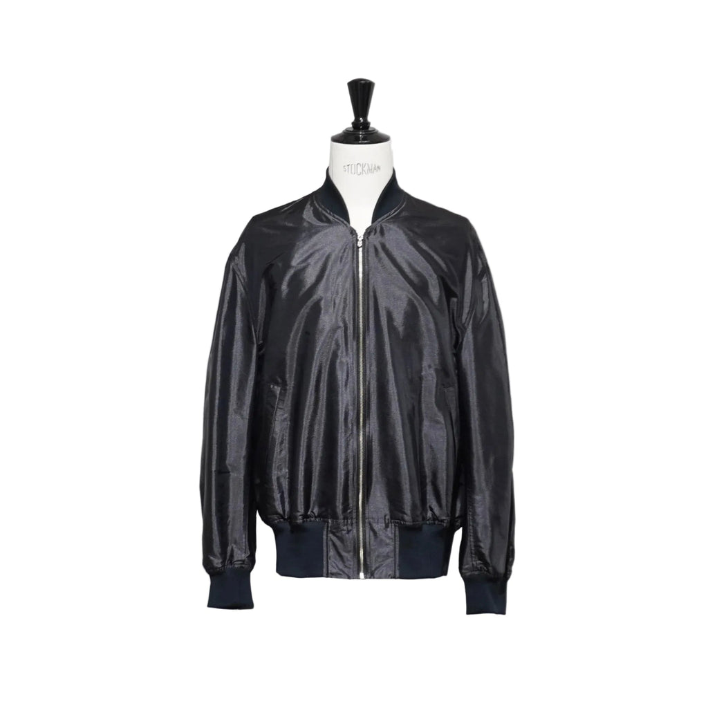 [SCYE] Silk Nylon Parachute Cloth Bomber Jacket