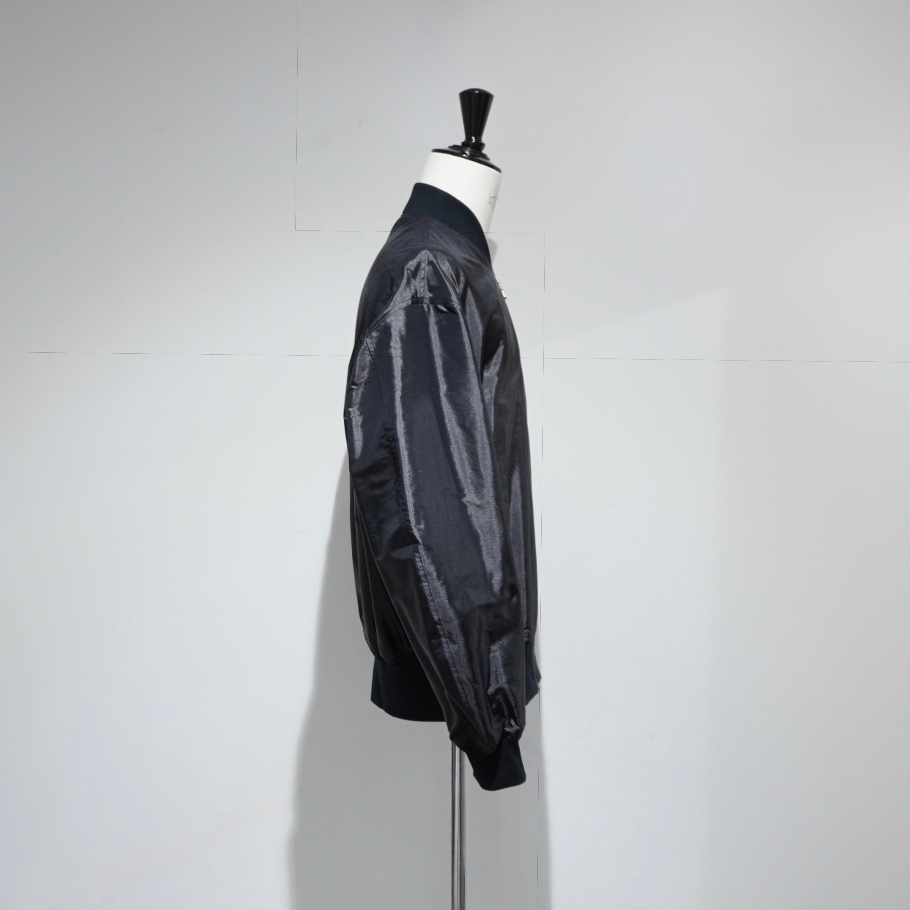 [SCYE] Silk Nylon Parachute Cloth Bomber Jacket