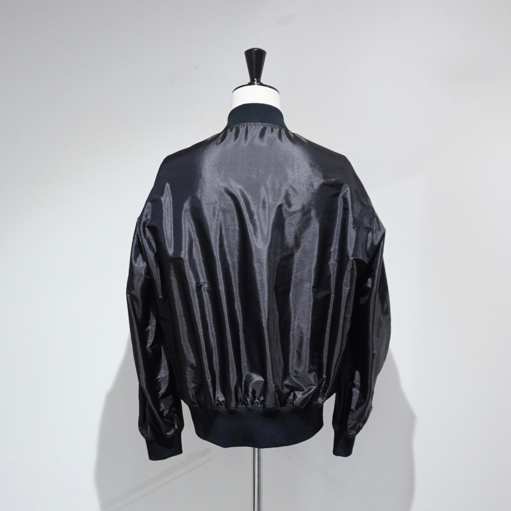 [SCYE] Silk Nylon Parachute Cloth Bomber Jacket