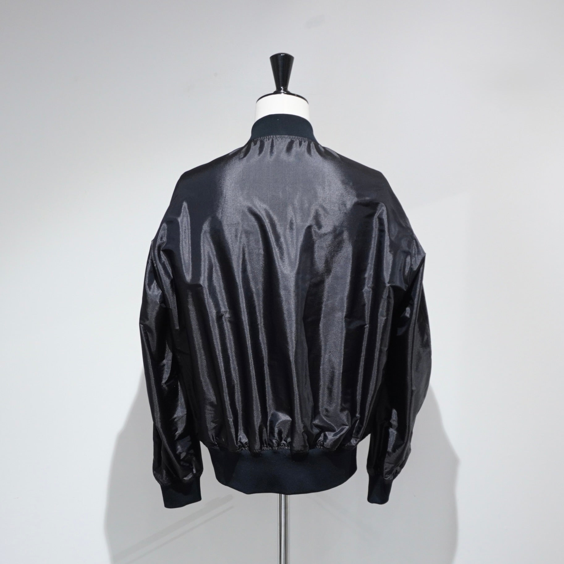 [SCYE] Silk Nylon Parachute Cloth Bomber Jacket