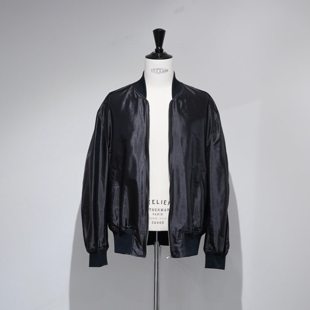 [SCYE] Silk Nylon Parachute Cloth Bomber Jacket