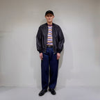 [SCYE] Silk Nylon Parachute Cloth Bomber Jacket