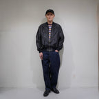 [SCYE] Silk Nylon Parachute Cloth Bomber Jacket