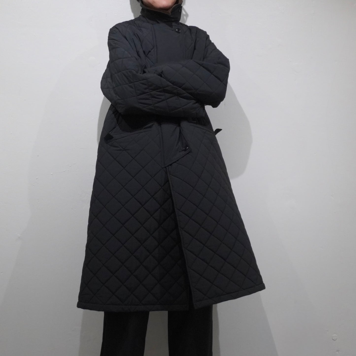 [SCYE] P/N Powdery Cloth Quilted Coat