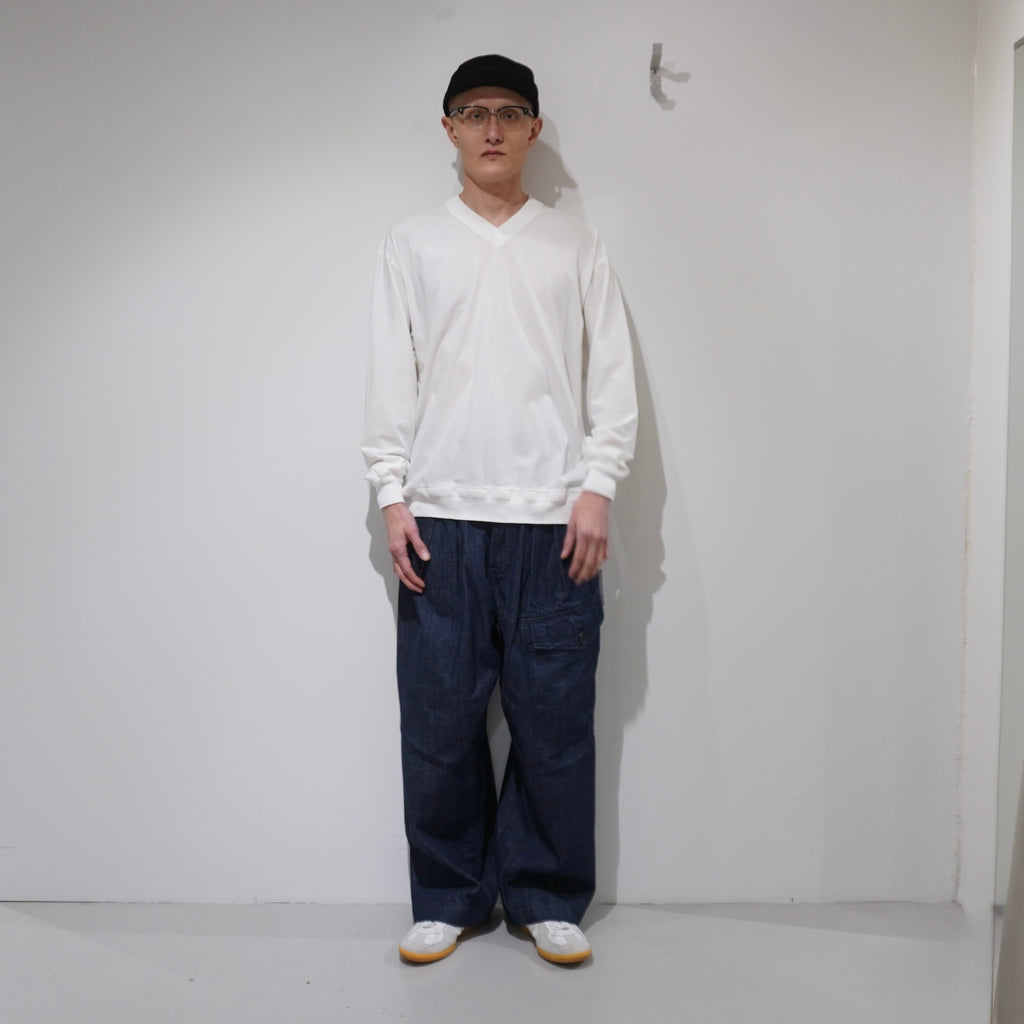 BRUNABOINNE Regulus Denim Pants OW, Brunaboin Regulus Denim Pants, One Wash