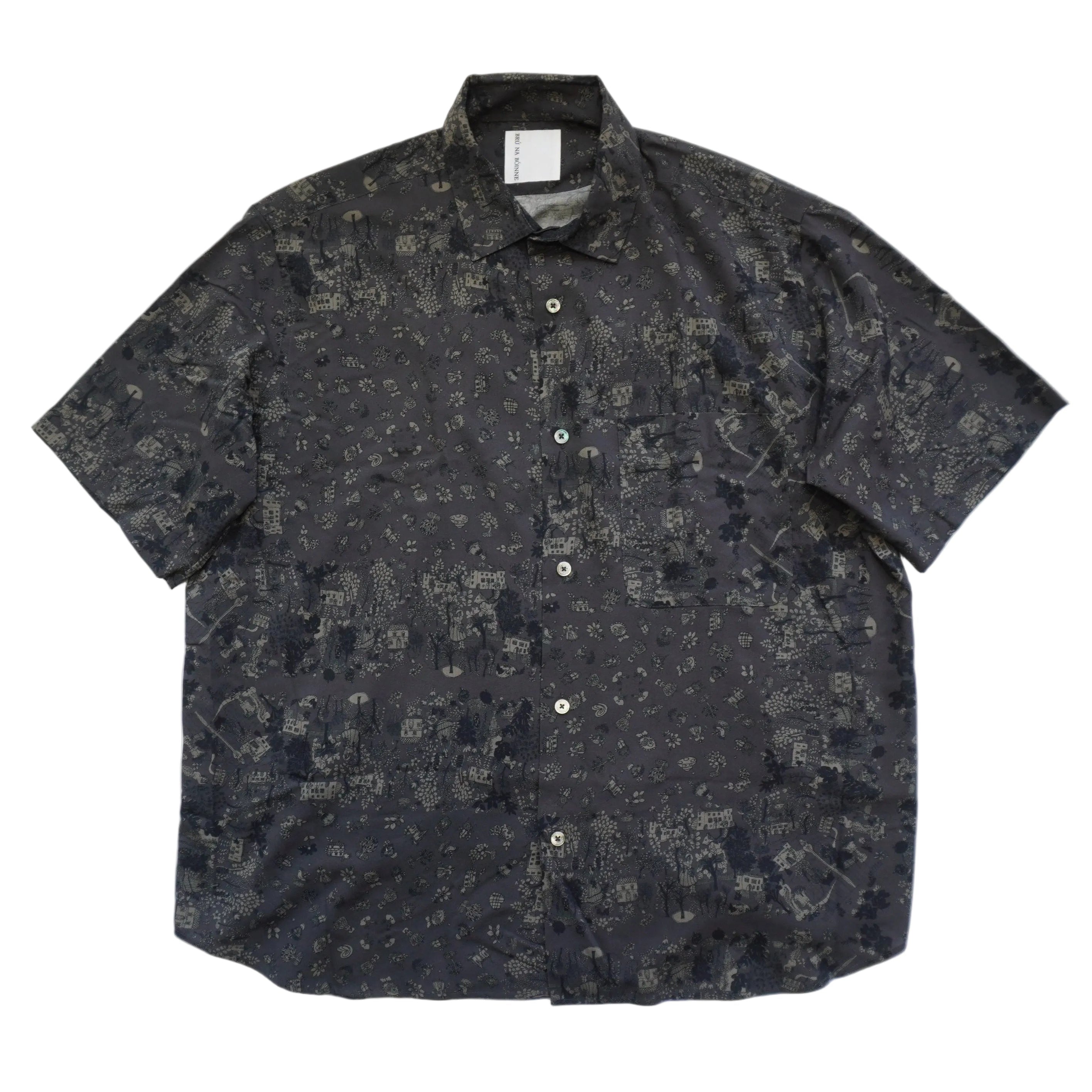 [BRUNABOINNE] Paradise Scarf Blouce