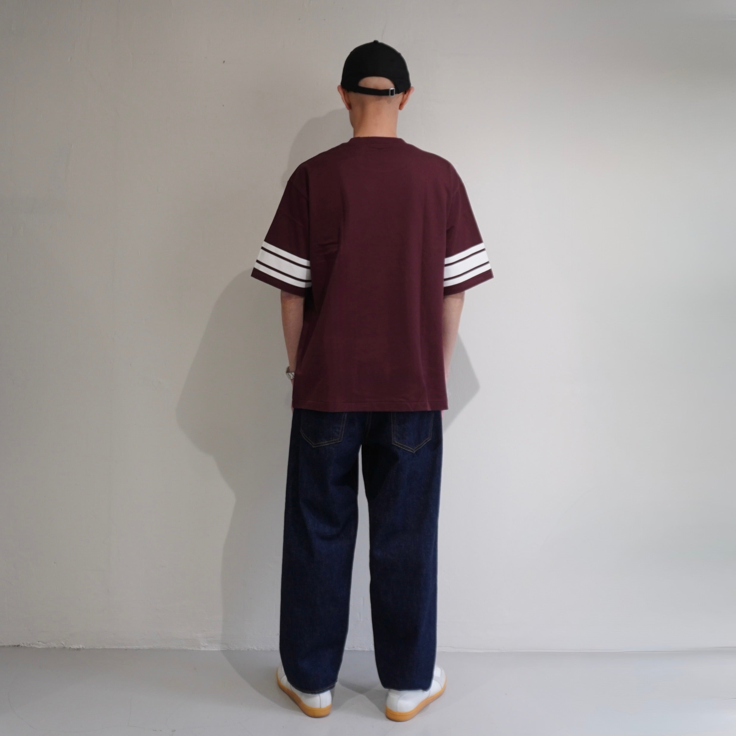 [SCYE BASICS] 30/2 Cotton Jersey Number 25 Print T-Shirt