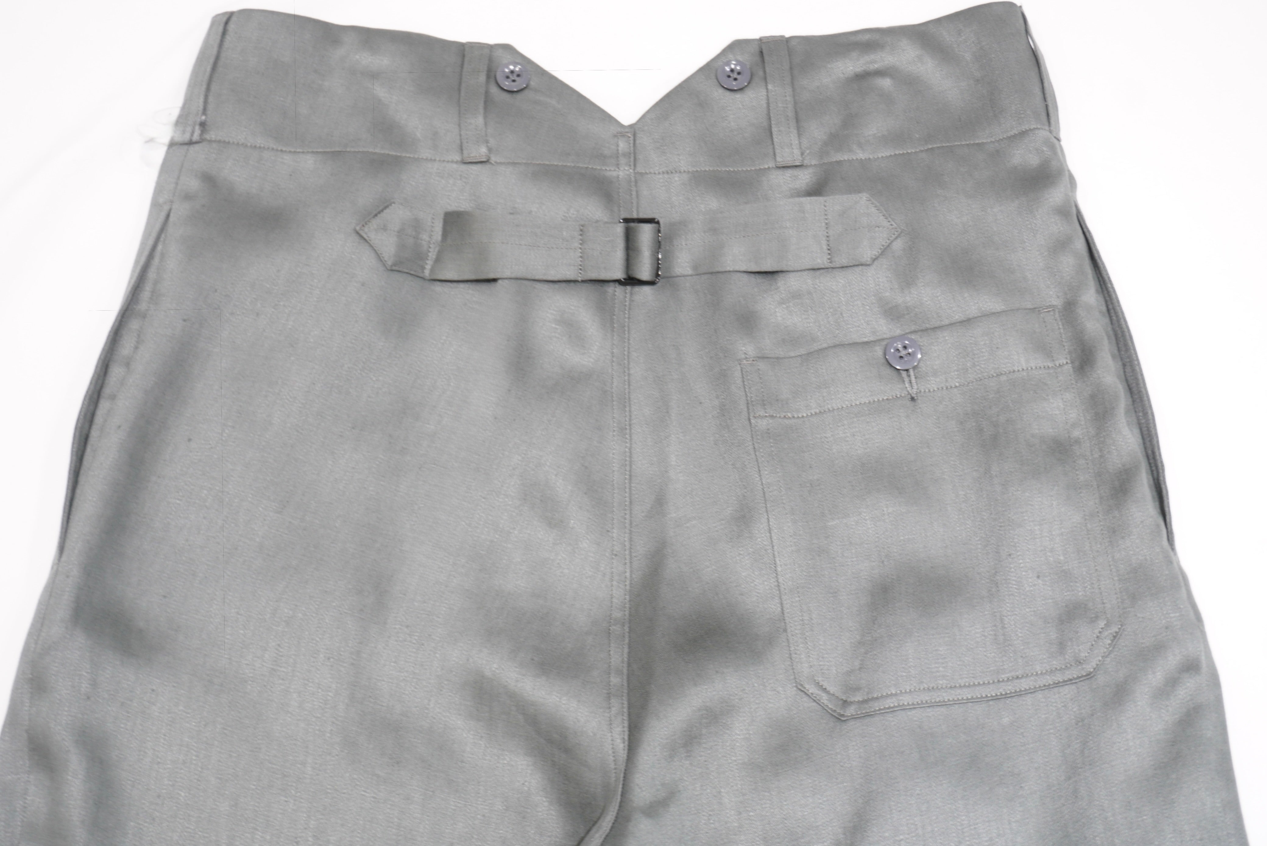 SCYE BASICS] San Joaquin Cotton Chino Pleated Trousers コットン