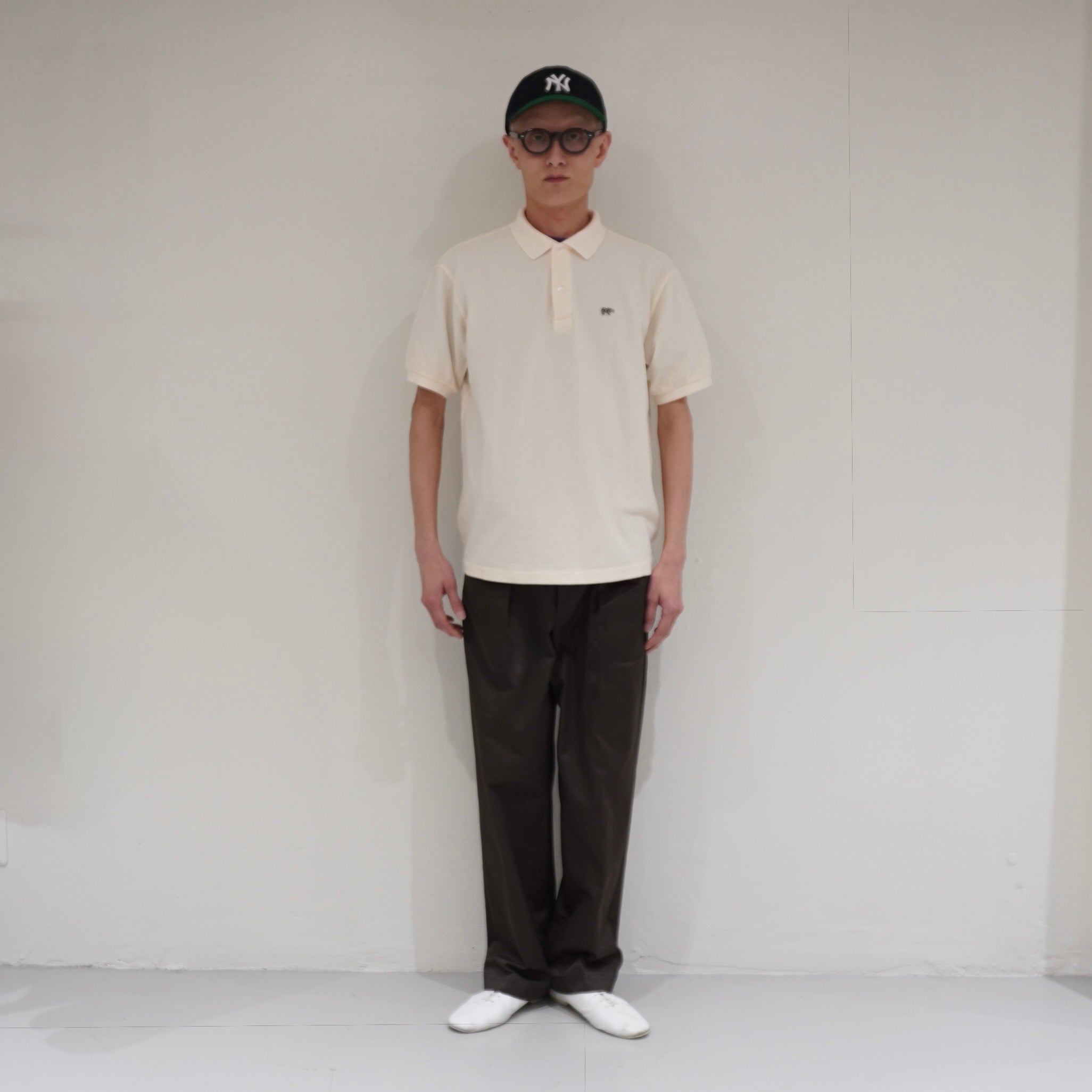 [SCYE BASICS] Cotton Pique Polo Shirt