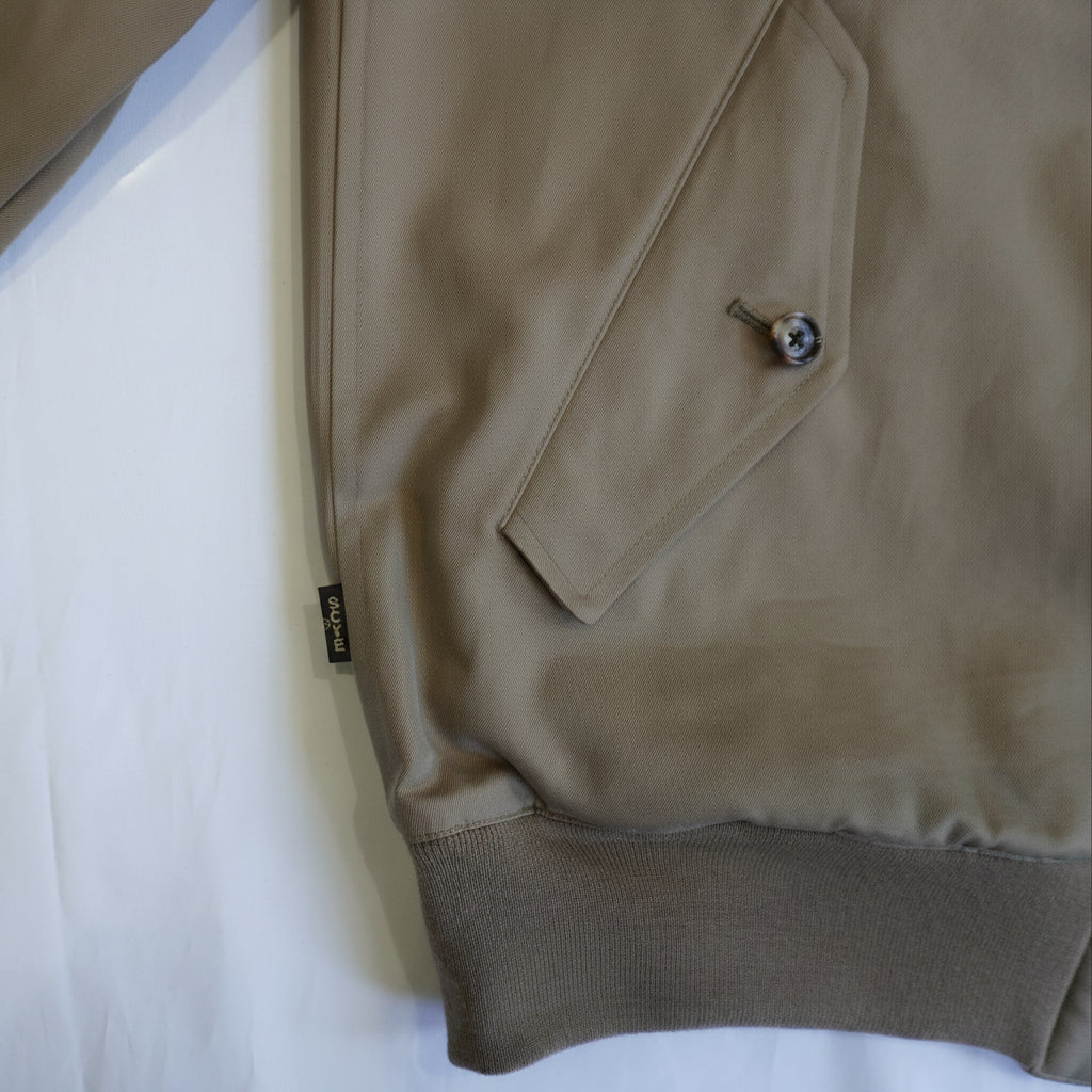 [SCYE BASICS] Cotton Gaberdine Reversible Jacket