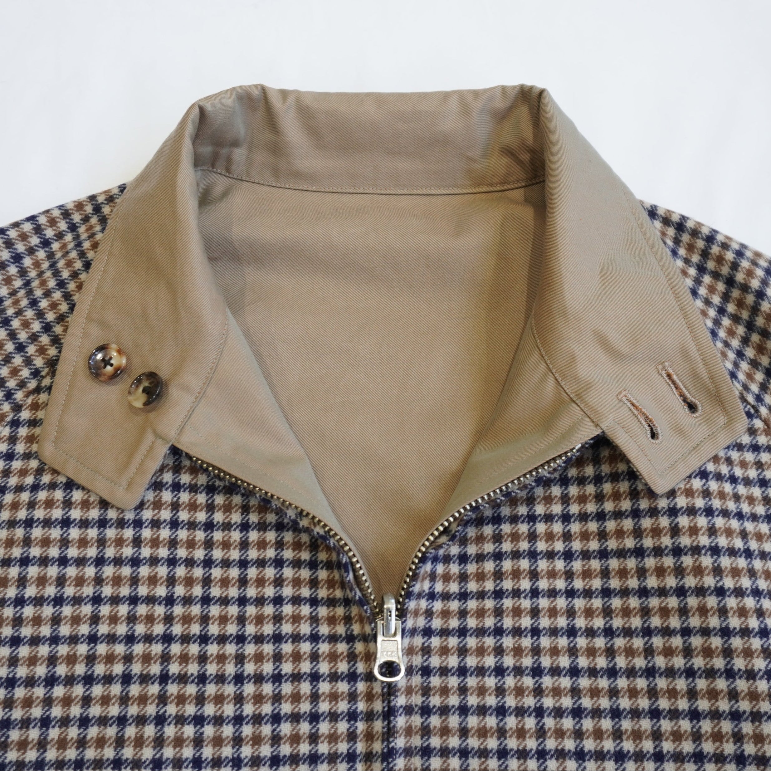[SCYE BASICS] Cotton Gaberdine Reversible Jacket