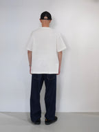 [Scye × Mountain Research] Cotton Pique side pocket T-shirt