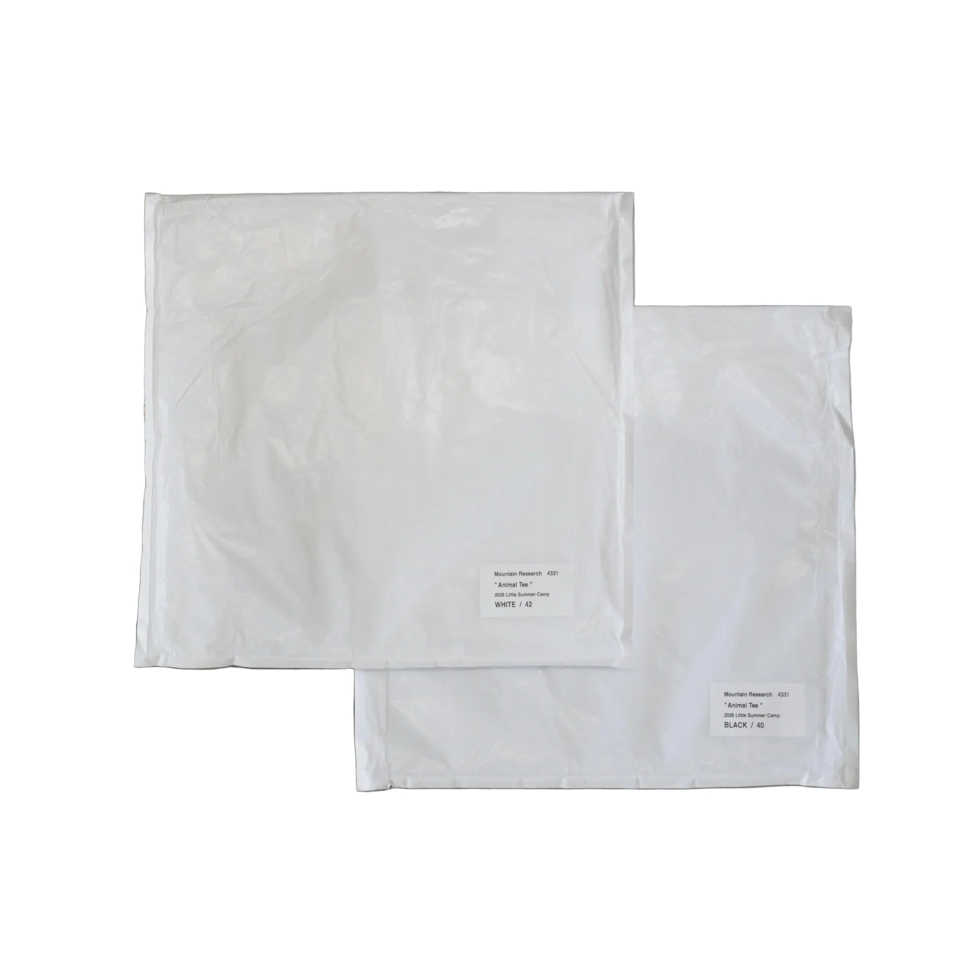 [Scye × Mountain Research] Cotton Pique side pocket T-shirt