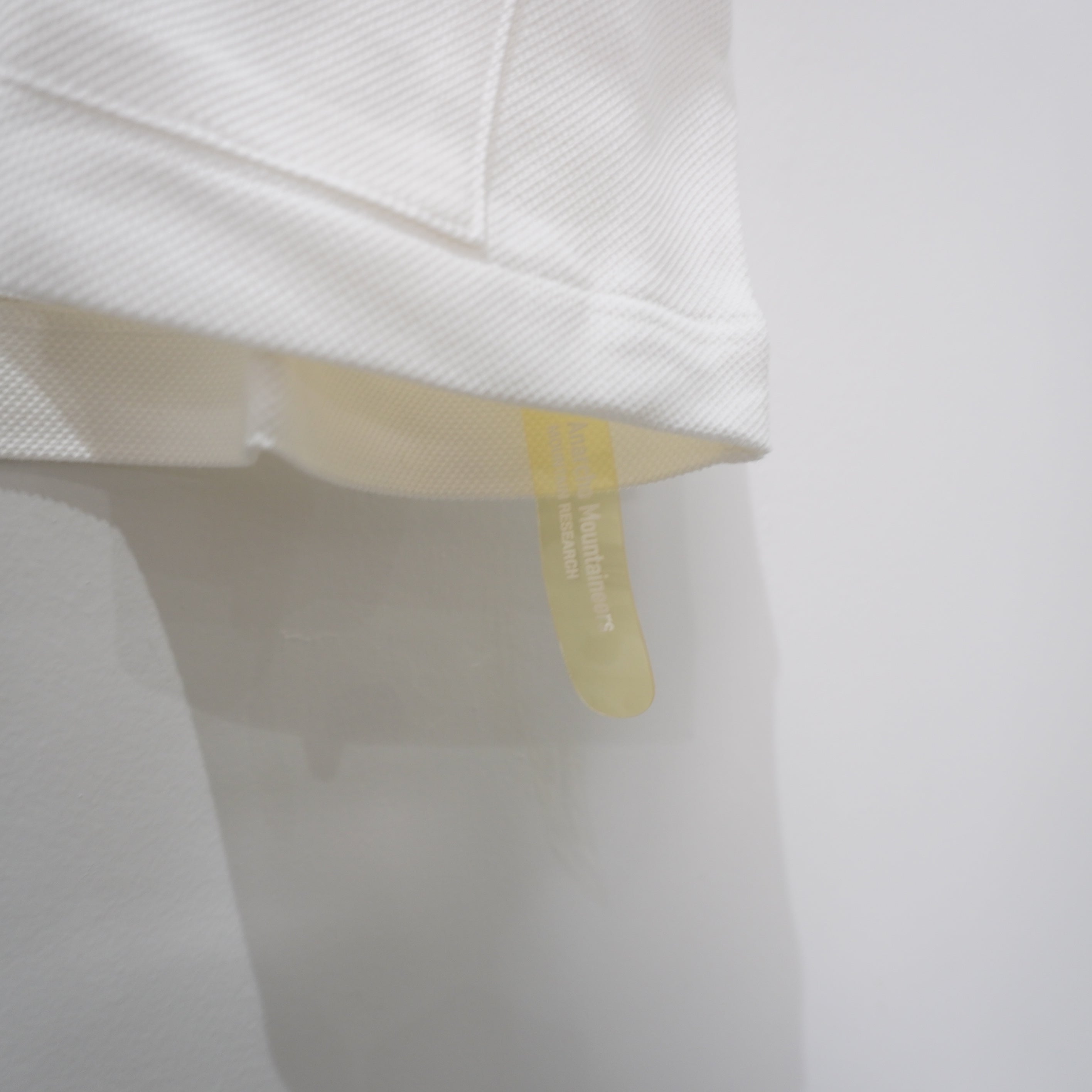 [Scye × Mountain Research] Cotton Pique side pocket T-shirt