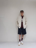 [SCYE BASICS] High Density Mil Cloth Snap Shirt