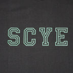 [SCYE BASICS] 30/2 Cotton Jersey College Logo T-Shirt