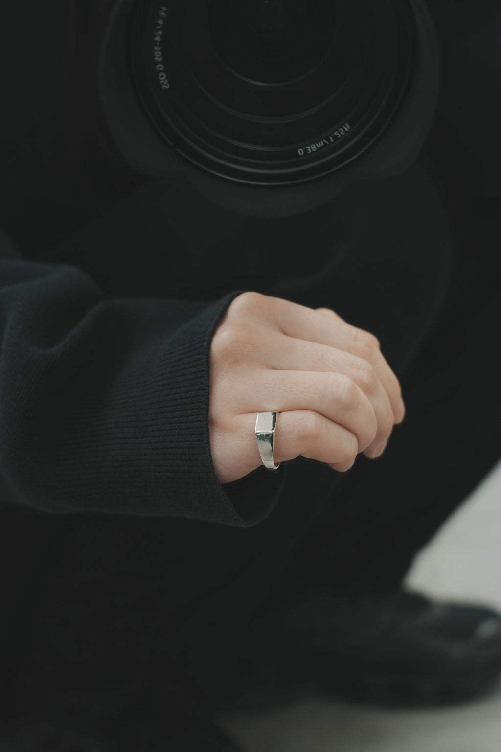 [NINENINE] Sterling Silver Signet Ring | 25-R-042