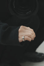 [NINENINE] Sterling Silver Signet Ring | 25-R-042