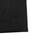 [Scye × Mountain Research] Cotton Pique side pocket T-shirt