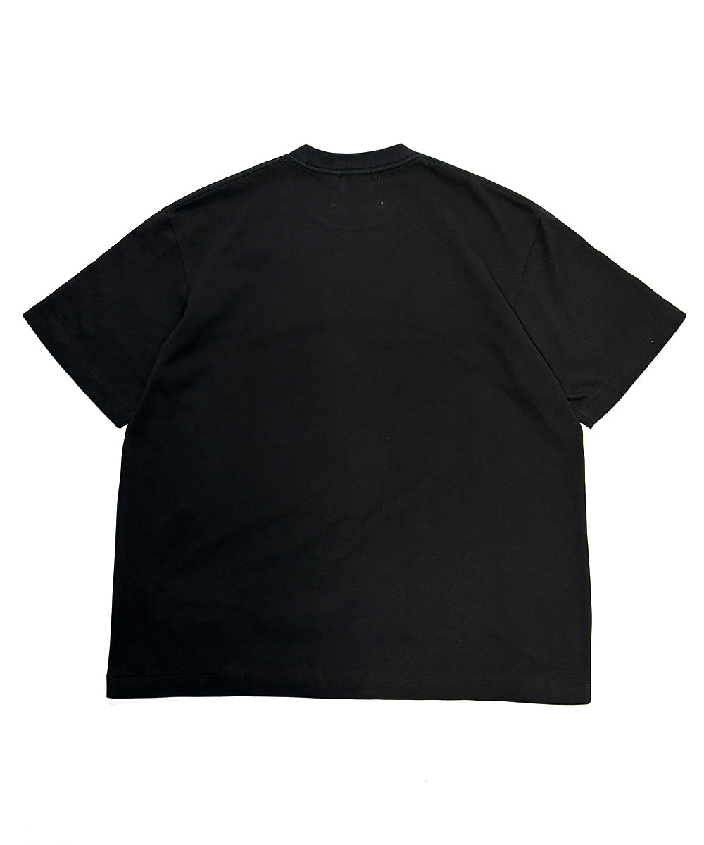 [Scye × Mountain Research] Cotton Pique side pocket T-shirt