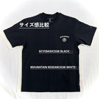 [Scye × Mountain Research] Cotton Pique side pocket T-shirt