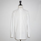 [apartir atelier] 100/2 Supima Cotton Grosgrain Fly Front Shirt - apartir Online Store アパルティール セレクトショップ