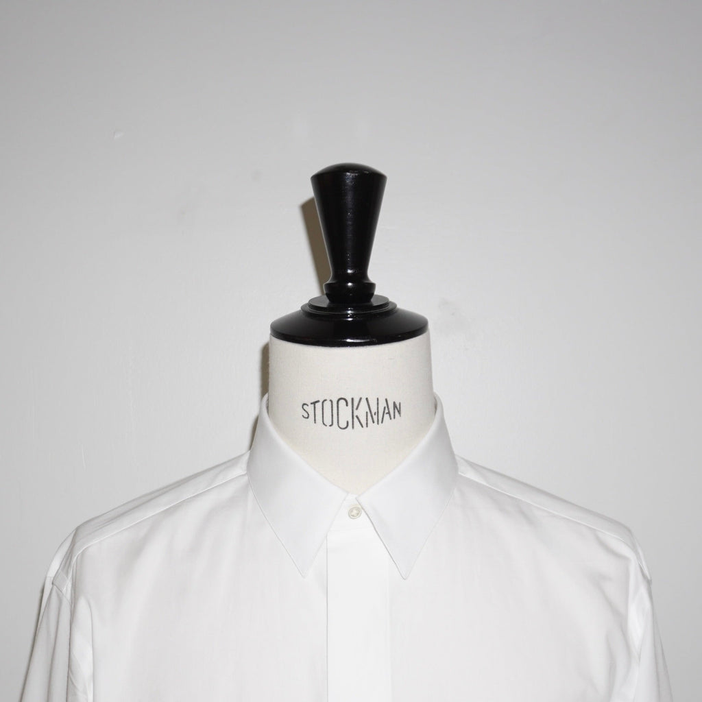 [apartir atelier] 100/2 Supima Cotton Grosgrain Fly Front Shirt - apartir Online Store アパルティール セレクトショップ