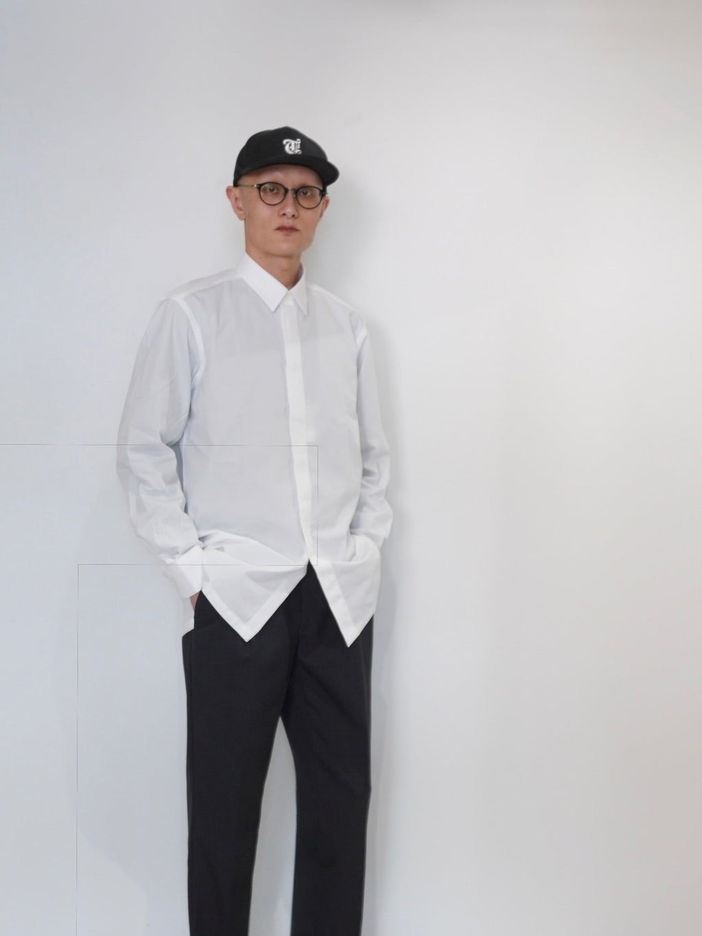 [apartir atelier] 100/2 Supima Cotton Grosgrain Fly Front Shirt - apartir Online Store アパルティール セレクトショップ