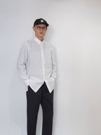 [apartir atelier] 100/2 Supima Cotton Grosgrain Fly Front Shirt - apartir Online Store アパルティール セレクトショップ