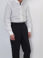 [apartir atelier] 100/2 Supima Cotton Grosgrain Fly Front Shirt - apartir Online Store アパルティール セレクトショップ
