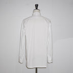 [apartir atelier] 100/2 Supima Cotton Grosgrain Fly Front Shirt - apartir Online Store アパルティール セレクトショップ