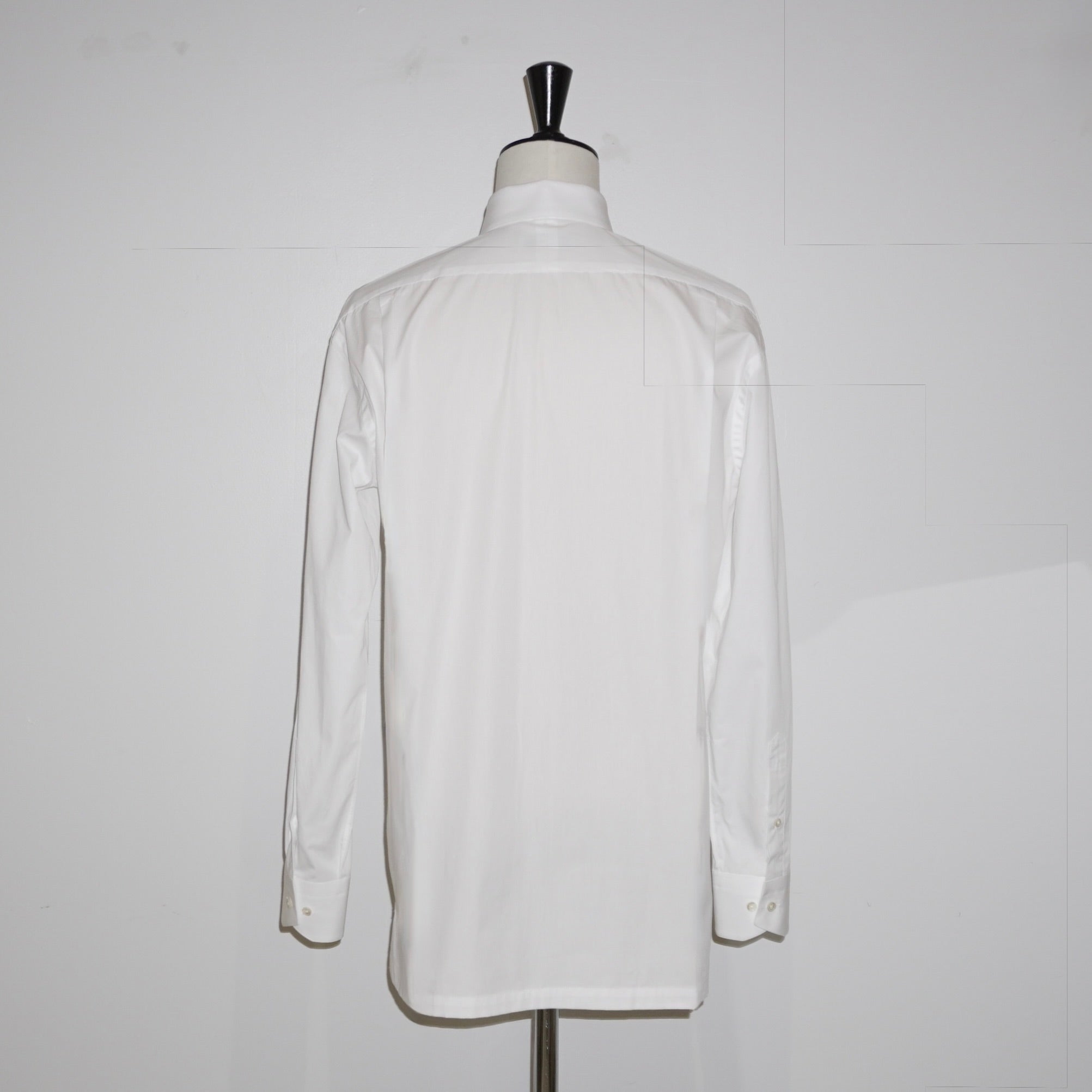 [apartir atelier] 100/2 Supima Cotton Grosgrain Fly Front Shirt - apartir Online Store アパルティール セレクトショップ
