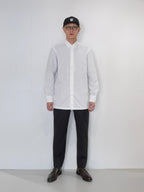 [apartir atelier] 100/2 Supima Cotton Grosgrain Fly Front Shirt - apartir Online Store アパルティール セレクトショップ