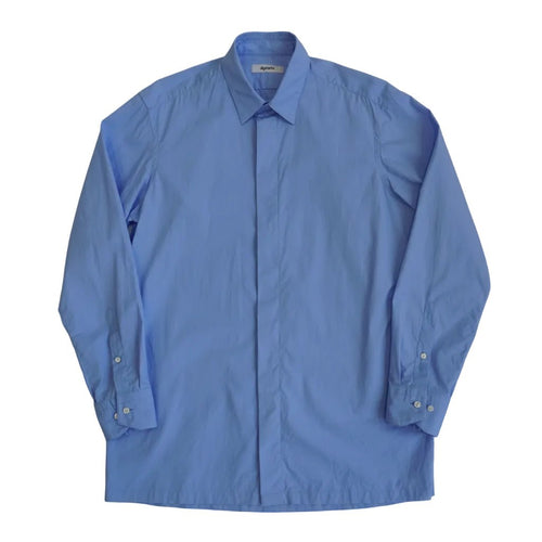 [apartir atelier] 80/2 Suvin Cotton Typewriter Fly Front Shirt - apartir Online Store アパルティール セレクトショップ