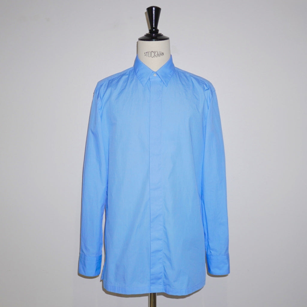 [apartir atelier] 80/2 Suvin Cotton Typewriter Fly Front Shirt - apartir Online Store アパルティール セレクトショップ