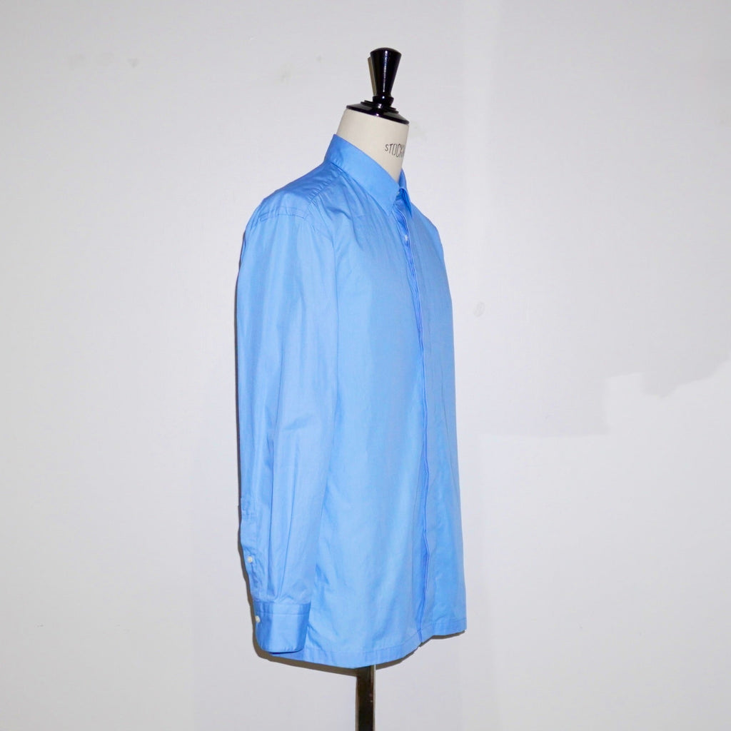 [apartir atelier] 80/2 Suvin Cotton Typewriter Fly Front Shirt - apartir Online Store アパルティール セレクトショップ