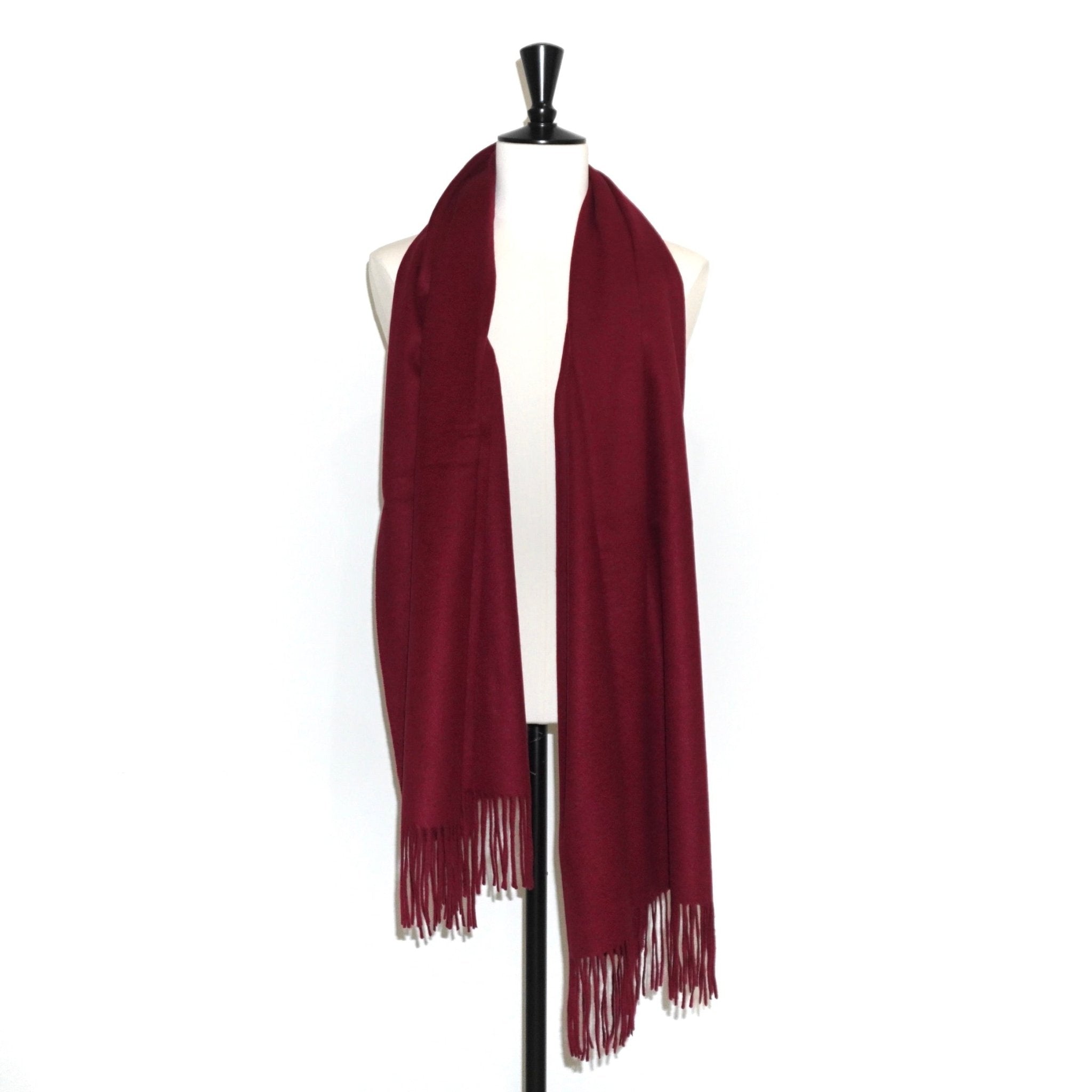[apartir] CASHMERE SCARF SOLID LARGE - apartir Online Store アパルティール セレクトショップ